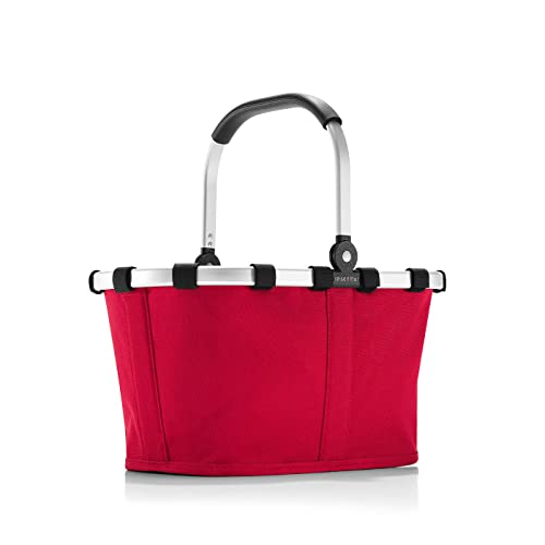 reisenthel carrybag XS rojo - Cesta de la compra robusta con práctico bolsillo interior - Diseño...