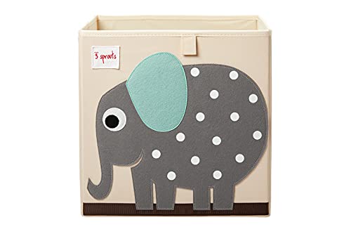 3 SPROUTS Compatible - Storage Box - Gray Elephant