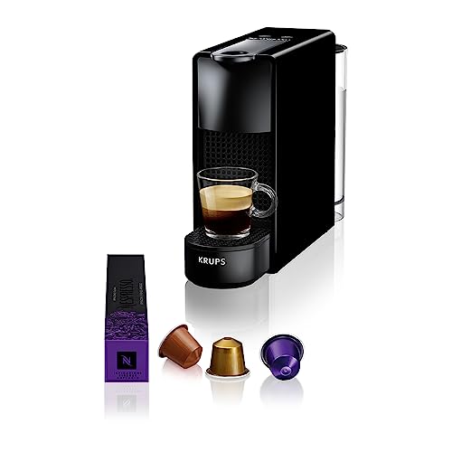 Krups Nespresso Essenza Mini XN1108 - Cafetera monodosis de cápsulas Nespresso, compacta, 2...