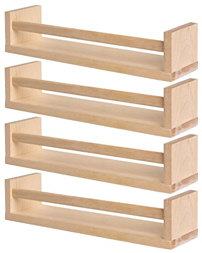 Ikea Bekvam - Soporte de madera para libros de guardería (4 unidades)
