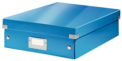 Leitz Caja organizadora mediana, Azul, Click and Store, 60580036