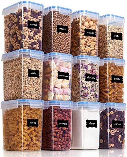 Vtopmart 1.6L Recipientes para Cereales Almacenamiento de Alimentos, Jarras de Almacenamiento de...