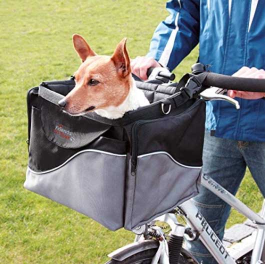 cesta para perros bicileta